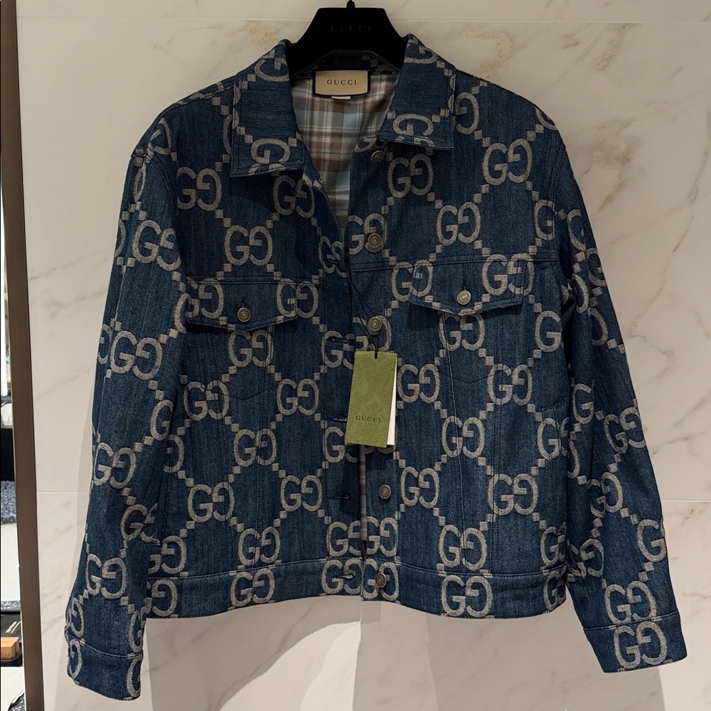 Gucci GG Jumbo Denim Women's Jacket